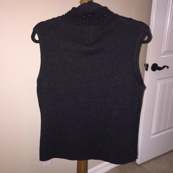 Jeweled Mock Neck- Grace Elements - Picture 3 of 5